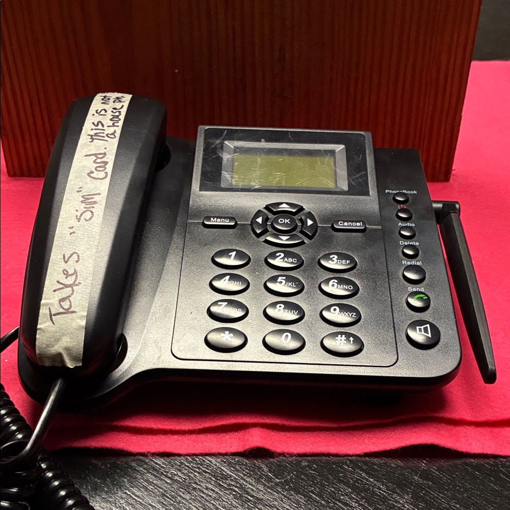 Premium Black VoIP Home Phone
